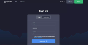 quotex demo account login